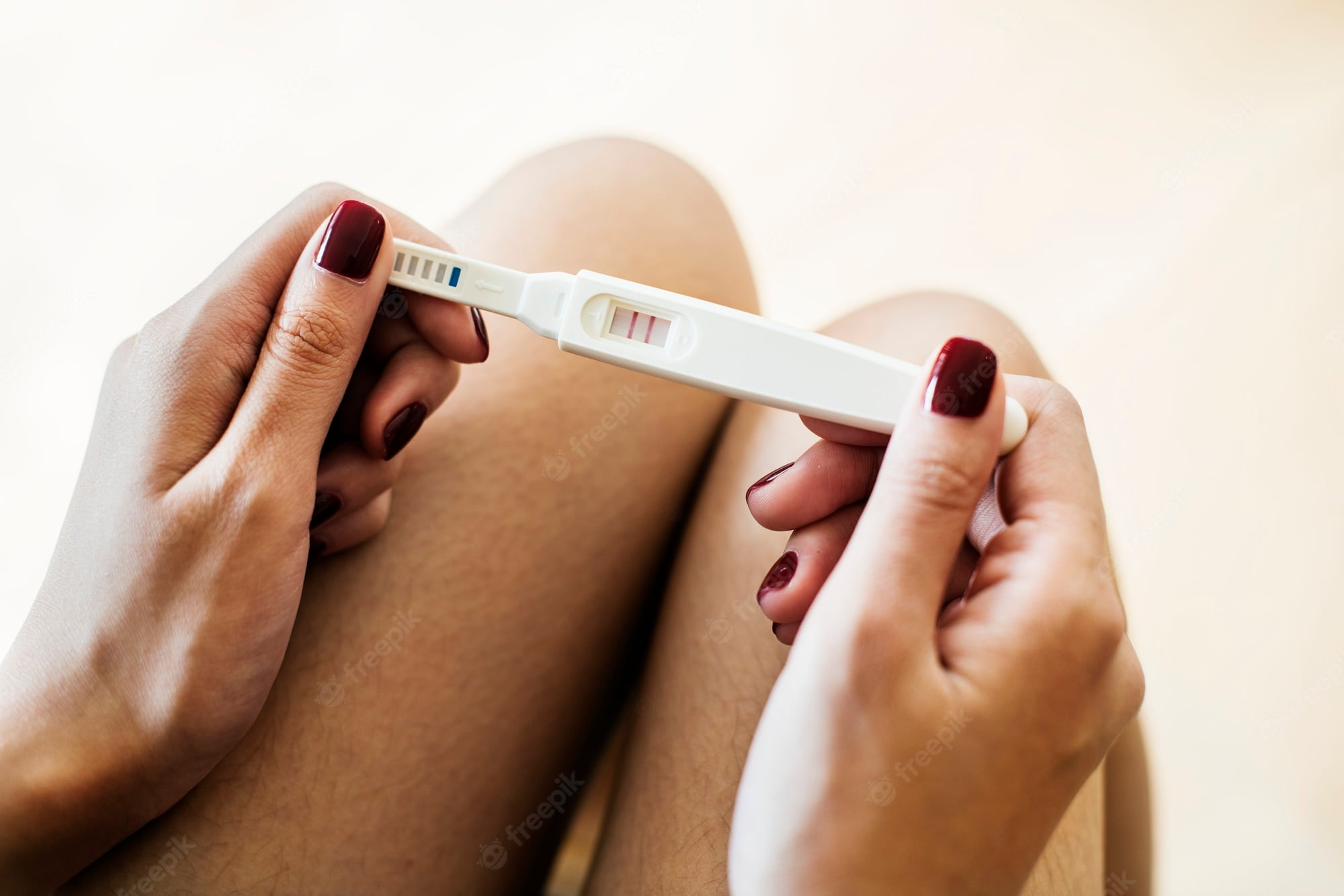 what does a dye stealer pregnancy test mean